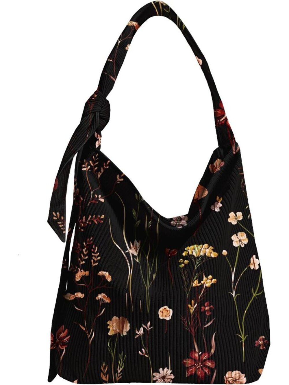 Corduroy Tote Bag with Zipper for Women - Cute Hobo Bags Big Capacity with Inner